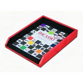 Red Letter Size Classic Leather Front-Load Letter Tray